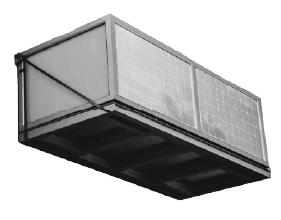 Fotovoltaické zábradlí
